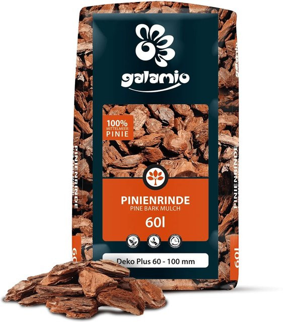 Galamio Rindenmulch Pinie Deko Plus braun 60 l - Bild 1