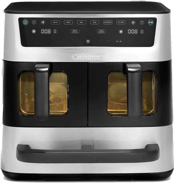Cuisinart Tri Zone Heißluftfritteuse und Ofen in Silber aus Edelstahl mit 13,6 l Fassungsvermögen - Bild 1