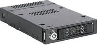 ICY DOCK ToughArmor MB601M2K-1B Mobiles Speicher-Rack mit Kühlkörper für M.2 NVMe und U.2 in Schwarz - Bild 1