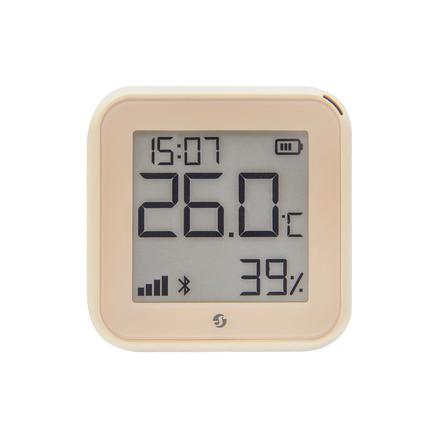 Shelly Plus H&T Gen3 Funk-Temperatursensor und Luftfeuchtesensor in Beige oder Mocha mit Bluetooth und Wi-Fi - Bild 2