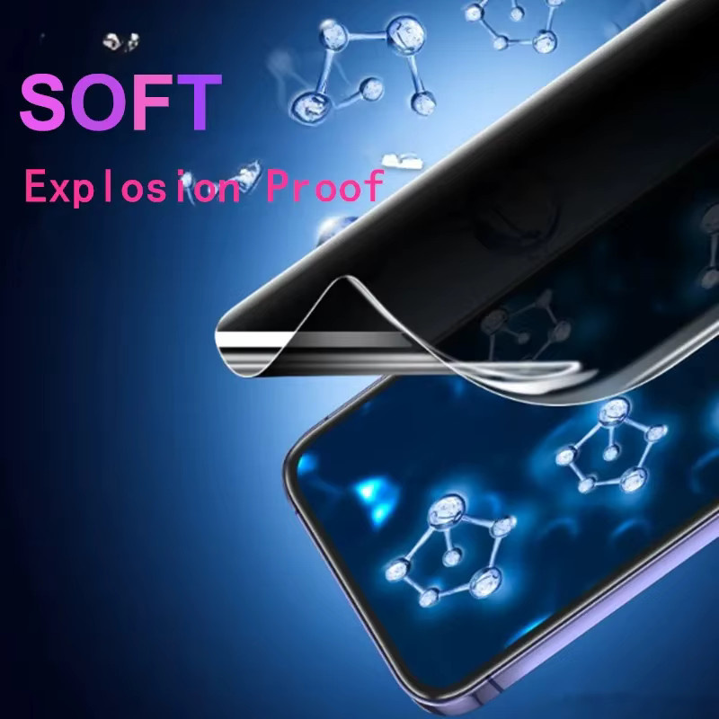 Apple Anti-Spion Hydrogel-Displayschutzfolie für iPhone 5 bis iPhone 11 Pro Max - Bild 4