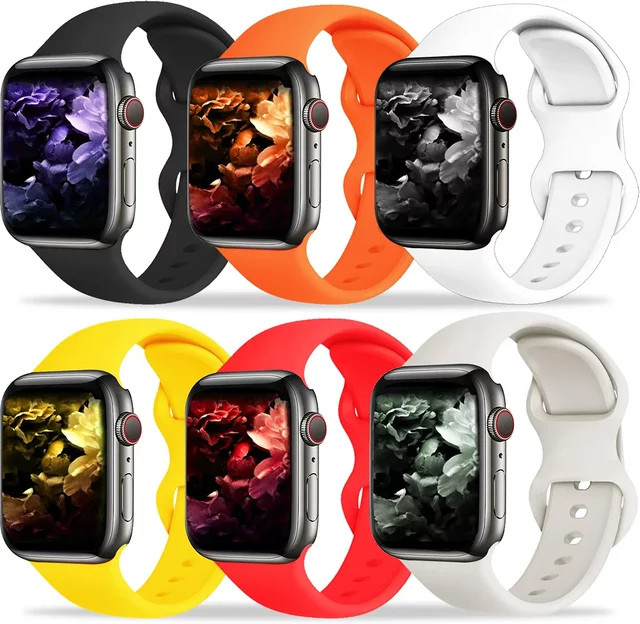 Silikonarmband für Apple Watch, Sportarmband, Unisex - Bild 1
