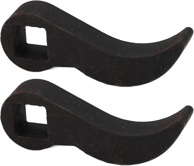 TOMTOP JMS 2er-Set Brechstange Schraubenschlüssel Adapterkopf aus Stahl in Schwarz mit 1/2 Zoll Anschluss - Bild 1