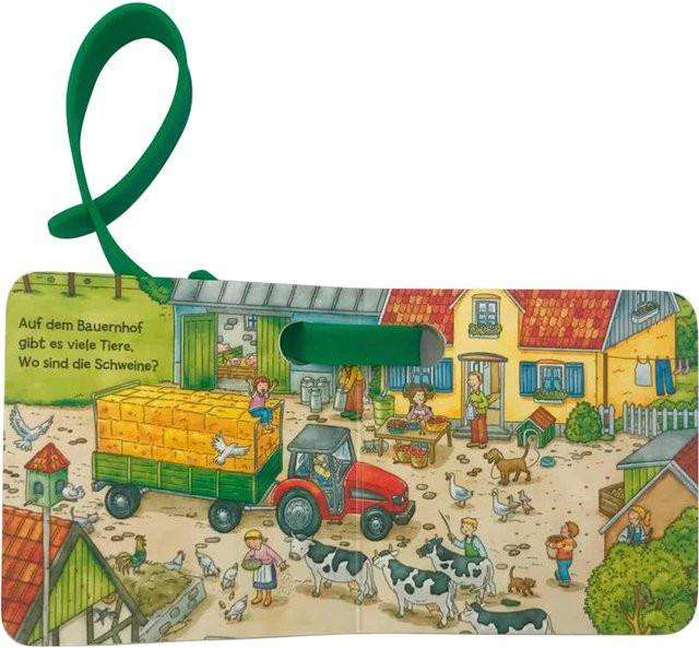 Mein Buggy-Wimmelbuch - Bauernhof von Julia Hofmann, Hardcover - Bild 1