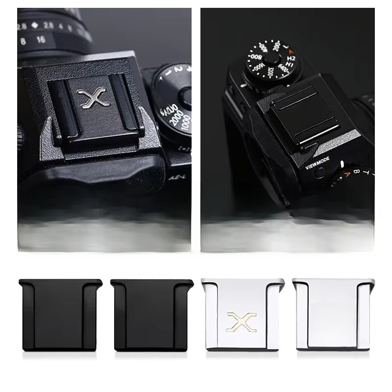 Fujifilm Metall Blitzschuhabdeckung XT10 XT20 XT30 XT2 Micro Single XE4 XE3 Kamera Blitzschuh Schutzhülle - Bild 6