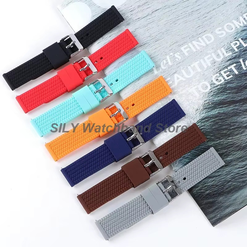 Asukaband Uhrenarmband Silikon, Schnellverschluss, Unisex - Bild 5