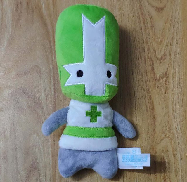 Yiran toy Castle Crashers Roter Oranger Ritter, Plüschtier, 20cm - Bild 1