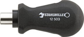 Stahlwille Bit-Halter Innen-6kant D 6,3 in Schwarz - Bild 1
