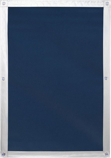 Lichtblick Dachfenster Sonnenschutz mit Haftfixierung, Verdunkelung und Wärmedämmung, Blau, B: 36 cm, H: 76,9 cm - Bild 1