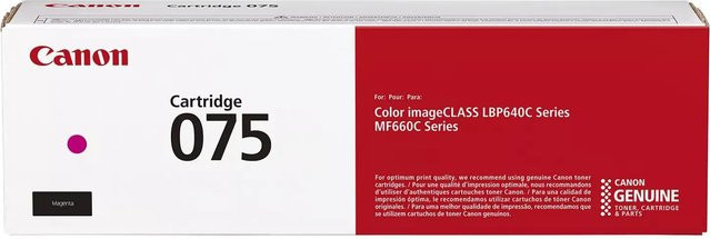 Original Canon 075 Toner Cartridge Magenta - Bild 2