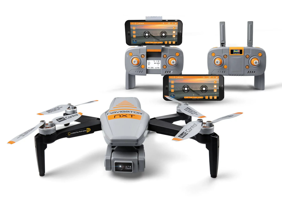 Revell Navigator NXT, RC Hi-Def Camera Drone, Grau - Bild 2