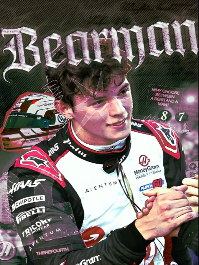 O-oliver Racing B-Bearman Wandbild Selbstklebender Wasserdichter Kunst Aufkleber in Mehrfarbig - Bild 7