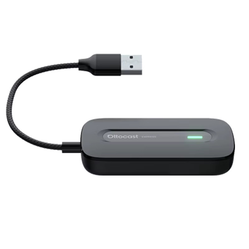 Ottocast Play2Video Pro AI Box Wireless CarPlay und Android Auto Adapter in Schwarz mit integriertem YouTube, Netflix und IPTV für dein Auto - Bild 6