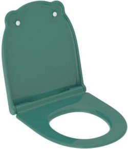 Geberit WC-Sitz Bambini für Kinder in Waldgrün, oval - Bild 1