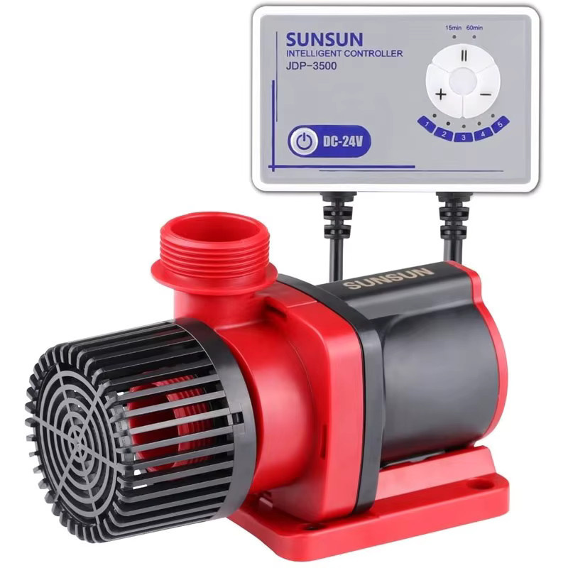 SUNSUN JDP Ultra-Leise Tauchpumpe mit variabler Frequenz DC 24 V und Controller für Fischteiche - Bild 2
