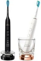 Philips Sonicare DiamondClean Serie 9000 Duo Elektrische Zahnbürste in Schwarz und Roségold