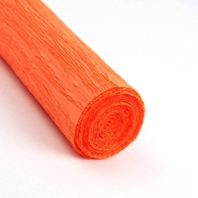 Farbige Krepppapierrolle für Origami und DIY-Bastelarbeiten von Yiran Furniture, Orange und Multicolour, Breite: 50 cm, Länge: 250 cm - Bild 1