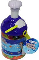 Splash & Fun Wasserspielzeug Set mit Wasserbombenpumpe und 150 Wasserbomben für Wasserschlachten - Bild 1