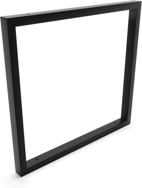 HEVVA Waschtischhalterung REUSS Wandmontage Schwarz Matt Tiefe: 45 cm - Bild 1