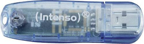 Intenso Rainbow Line USB-Stick 4 GB Blau Transparent USB 2.0 - Bild 1