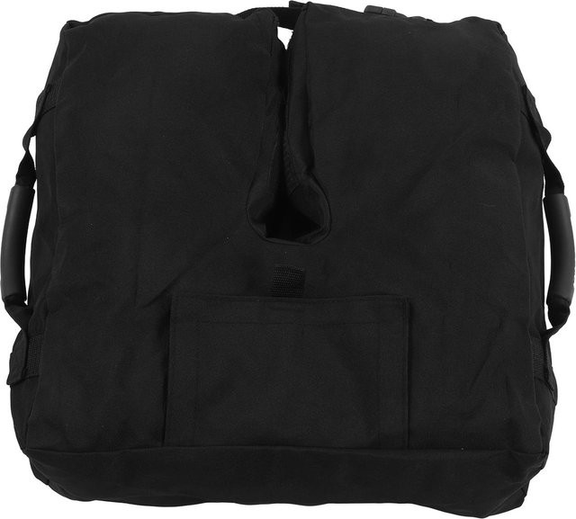 Fishine Schirmständer Gewichtstasche aus wasserdichtem 900D Oxford-Gewebe in Schwarz für Sonnenschirme und Campingzelte - Bild 1