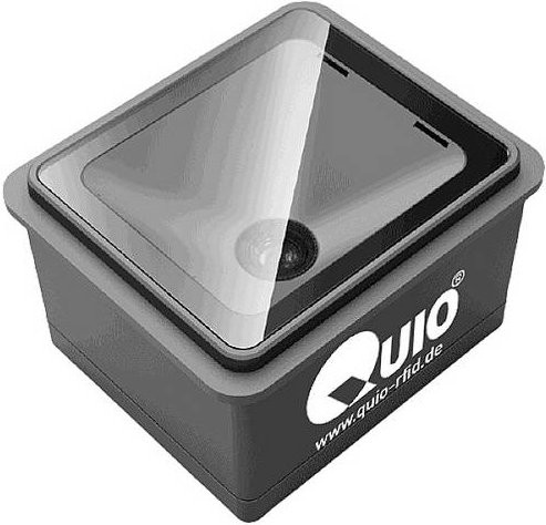 QUIO QU-R-870-NFC Chipkartenleser in Schwarz - Bild 1