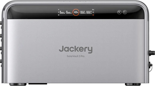 Jackery SolarVault 3 Pro Stromspeicher für Balkonkraftwerke mit 2520Wh, 4000W PV-Eingang und 1200W Notstromversorgung, B/T/H: 48,5 x 23,5 x 28,2 cm - Bild 1