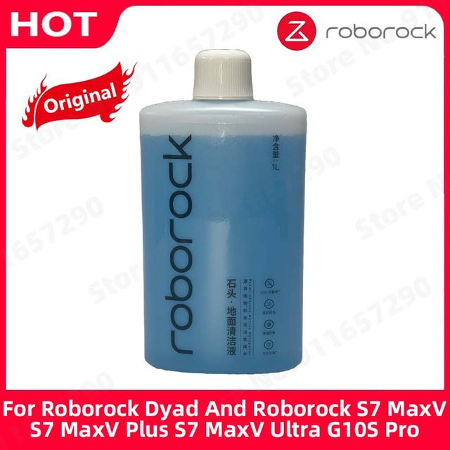 Roborock Bodenreinigungsflüssigkeit Blue für Dyad, S7 MaxV, S7 MaxV Plus, S7 MaxV Ultra und G10S Pro mit 99,9 % antibakterieller Wirkung - Bild 1