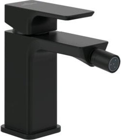 Villeroy & Boch Bidetarmatur Subway 3.0 Einhebelarmatur mit Zugstangen-Ablaufgarnitur in Matt Black - Bild 1