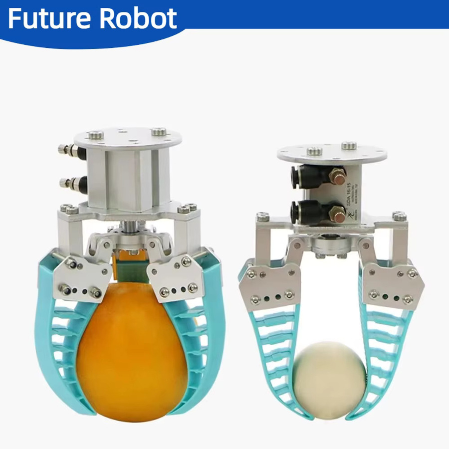 FutureTrace Greifer, adaptiver pneumatischer elektrischer Steuerroboter, flexible mechanische Klaue, bionischer flexibler mechanischer Finger- und Obstsortiergreifer - Bild 3