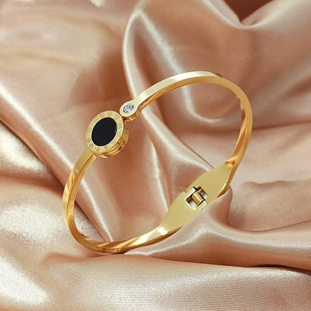 Lucky Star Jewelry Armband, Edelstahl, Gold, Zirkonia, Damen - Bild 1