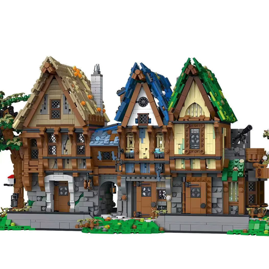 AMAZINGBLOKS Mittelalterliche Schmiedewerkstatt, Bausteine, Fantasy - Bild 3