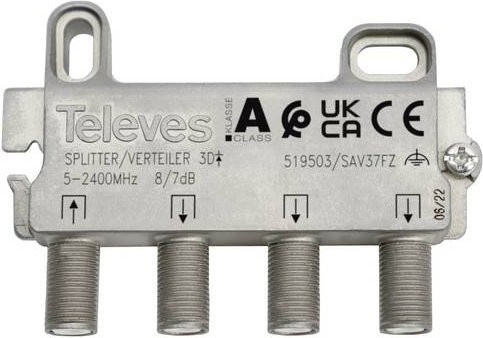 Televes SAV37FZ SAT-Abzweiger in Silber - Bild 1