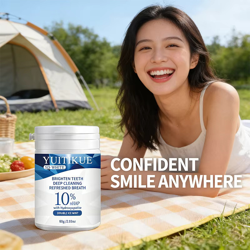 YUITIKUE Hydroxyapatit Zahnpulver, 80g, Unisex - Bild 4