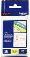 Brother TZe-222 Schriftbandkassette für P-touch, Breite: 9 mm, Länge: 8 m, Farbe: Weiß, Schriftfarbe: Rot - Bild 2