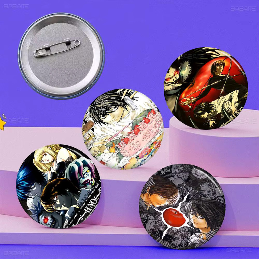 Anime Death Note DN L Anstecknadel, Brosche - Bild 3