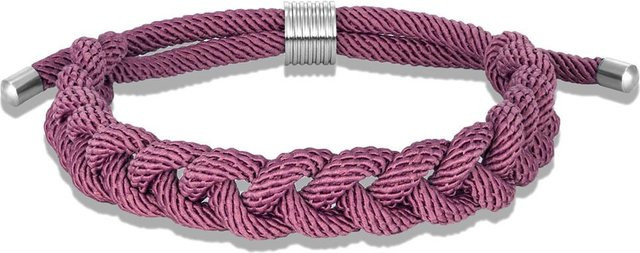 Schnürsenkel-Armband Edelstahl, Bunt, Unisex - Bild 1