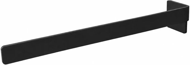 Radius Design Handtuchhalter aus Metall in Schwarz mit Klebebefestigung - Bild 1