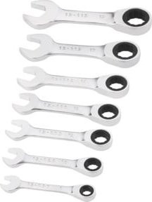 Stanley Ring-Maulschlüssel-Set 7-teilig in Silber - Bild 1