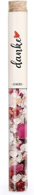 Gourmet Berner Rosensalz Gewürz mit Rosenblüten und Rosa Pfeffer 27 g - Bild 1
