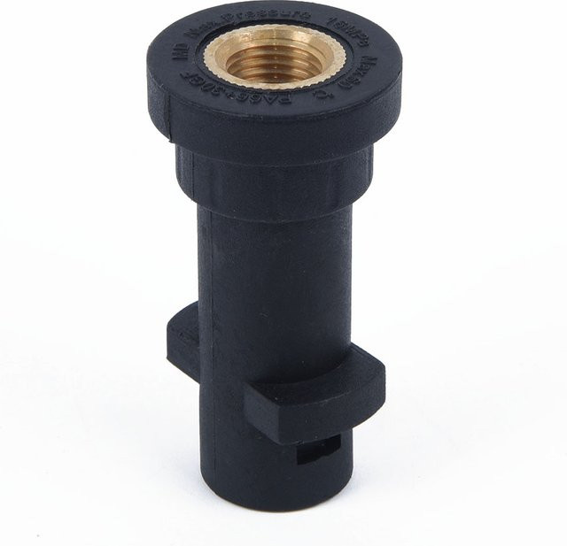 VIBRATITE Hochdruckreiniger-Adapter Bajonett 1/4 für BSP-Schaumgeber Ersatzanschluss für K-Serie in Schwarz - Bild 1