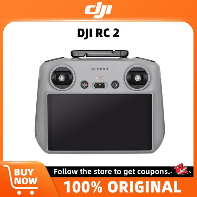 DJI RC 2 Fernsteuerung mit 5,5-Zoll-FHD-Bildschirm in Grau für DJI Neo 2, Mini 5 Pro und Mavic 4 Pro - Bild 1