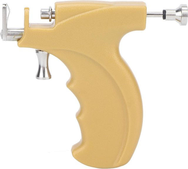 Ohrstecker-Set aus Edelstahl, beige, Unisex - Bild 1