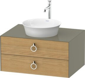 Duravit Waschtischunterschrank White Tulip in White, B/T: 80 x 55 cm - Bild 1