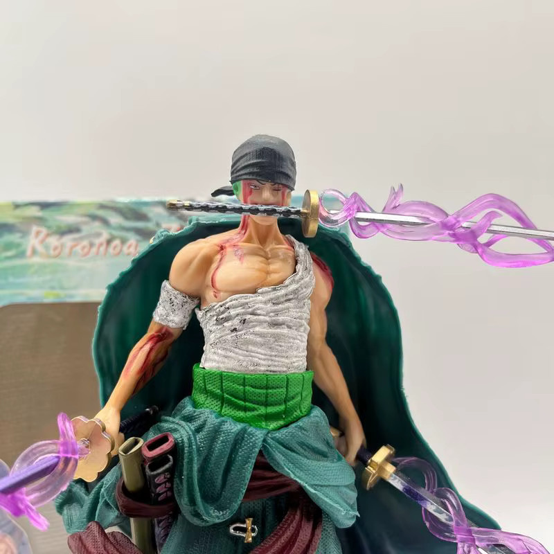Bandai One Piece Solon Three Blade Flow Anime Statue, Bunt / Mehrfarbig - Bild 2