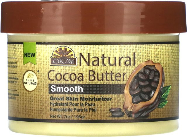 Okay Pure Naturals Kakaobutter Creme, 198g, Unisex - Bild 1
