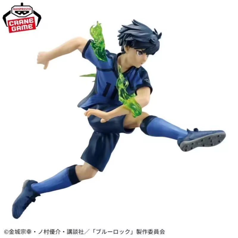 Bandai Banpresto Anime Blue Lock Actionfiguren Yoichi Isagi und Meguru Bachira Awakening Version aus Kunststoff, mehrfarbig - Bild 4