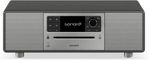 Sonoro Prestige Internetradio Kompaktanlage in Graphit Matt und Silber - Bild 1