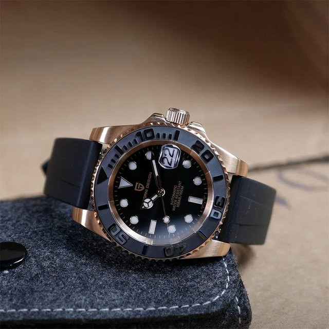 PAGANI DESIGN Armbanduhr Automatik, Edelstahl, 40 mm, Herren - Bild 1