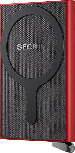 Secrid Premium Cardprotector Fluted für iPhone 12 in Rot - Bild 1